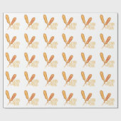 De Corn Dog Cadeaupapier (Vlak)