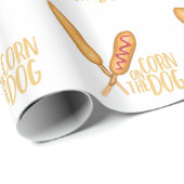 De Corn Dog Cadeaupapier (Rol Hoek)