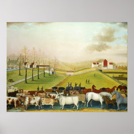 De Cornell Farm (Pennsylvania Landschap) Poster