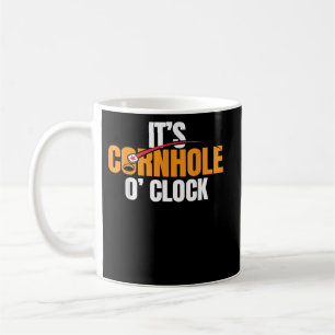 De Cornhole O Clock Cornhole Speler Koffiemok