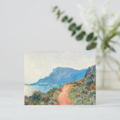 De Corniche bij Monaco door Claude Monet Briefkaart (Staand voorkant)