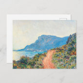 De Corniche bij Monaco door Claude Monet Briefkaart (Voorkant / Achterkant)