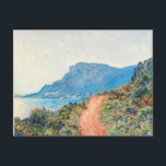 De Corniche bij Monaco door Claude Monet Briefkaart<br><div class="desc">De Corniche bij Monacoby Claude Monet</div>