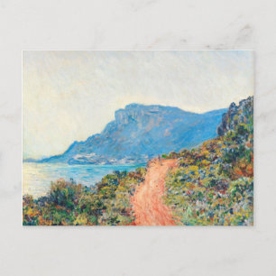 De Corniche bij Monaco door Claude Monet Briefkaart