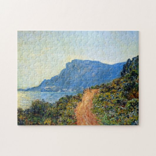 De Corniche van Monaco Monet Fine Art Legpuzzel (Horizontaal)
