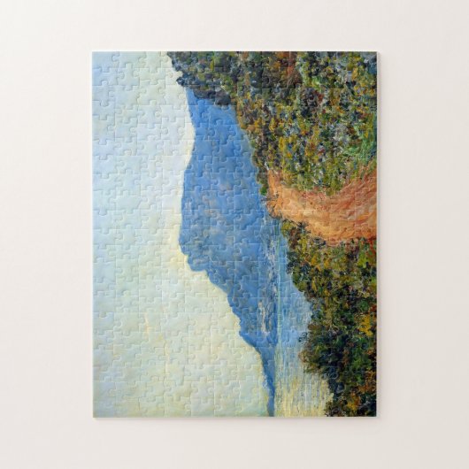De Corniche van Monaco Monet Fine Art Legpuzzel (Verticaal)