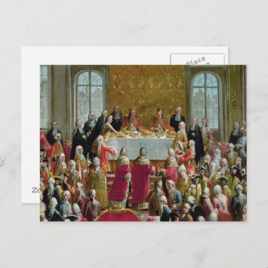 De coronatie briefkaart (Voorkant / Achterkant)