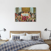 De coronatie canvas afdruk (Insitu (Slaapkamer))