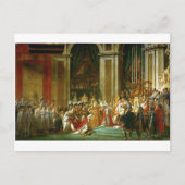 De Coronatie Napoleon, Jacques-Louis David Briefkaart (Voorkant)
