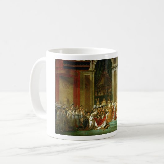 De Coronatie Napoleon, Jacques-Louis David Koffiemok (Voorkant links)