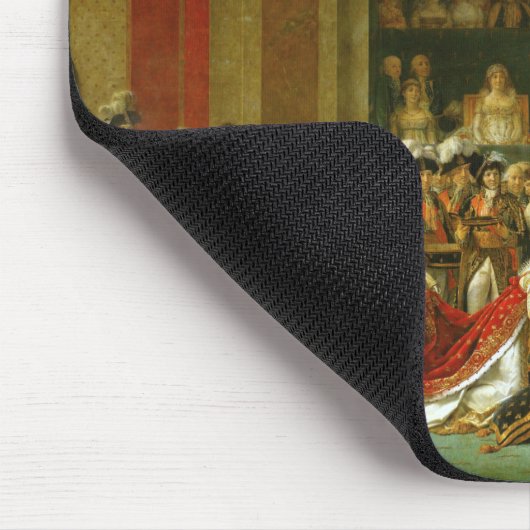 De Coronatie Napoleon, Jacques-Louis David Muismat (Hoek)