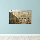 De coronatie van de Doge of Venice Canvas Afdruk (Insitu (Houten vloer))