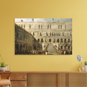 De coronatie van de Doge of Venice Canvas Afdruk (Insitu (Woonkamer))