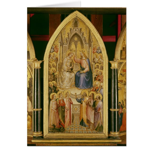 De coronatie van de Maagd, en Andere Scènes (Voorkant)