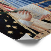 De coronatie van de maagd poster (Hoek)