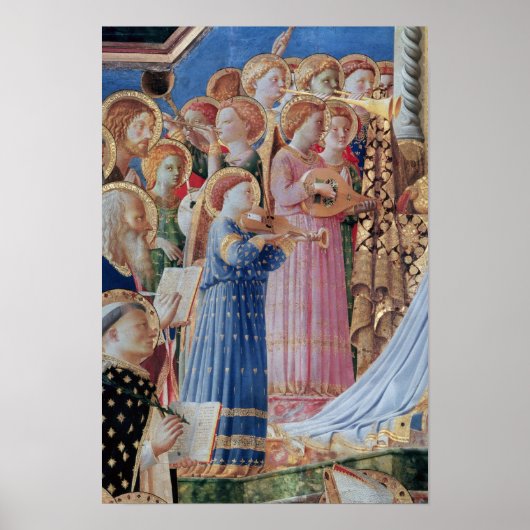 De coronatie van de maagd poster (Voorkant)