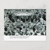 De coronatie van H.M. Queen Elizabeth Briefkaart (Voorkant)