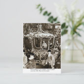 De coronatie van H.M. Queen Elizabeth Briefkaart (Staand voorkant)
