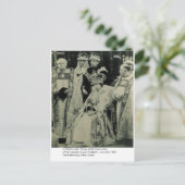 De coronatie van H.M. Queen Elizabeth Briefkaart (Staand voorkant)
