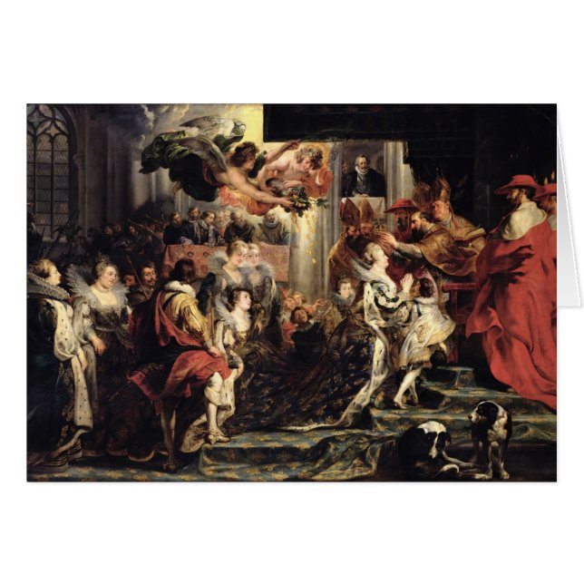 De Coronatie van Marie de Medici in St. (Voorkant Horizontaal)