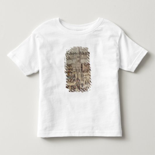 De Coronationerapport van koning Edward VI Kinder Shirts (Voorkant)