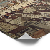 De Coronationerapport van koning Edward VI Poster (Hoek)