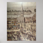 De Coronationerapport van koning Edward VI Poster (Voorkant)