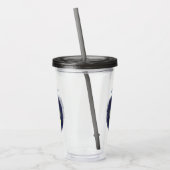 De correcte bliksemschicht insect de firefly illus acryl drinkbeker (Links)