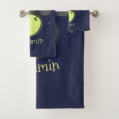 De correcte bliksemschicht insect de firefly illus bad handdoek (Insitu)