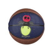De correcte bliksemschicht insect de firefly illus basketbal (Voorkant)