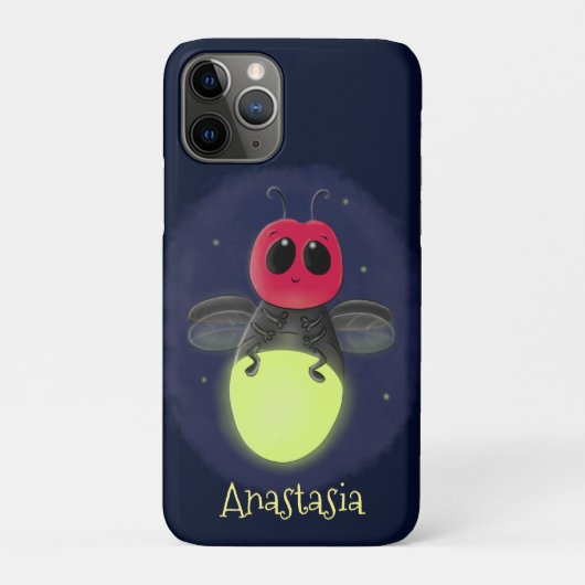 De correcte bliksemschicht insect de firefly illus Case-Mate iPhone case (Achterkant)