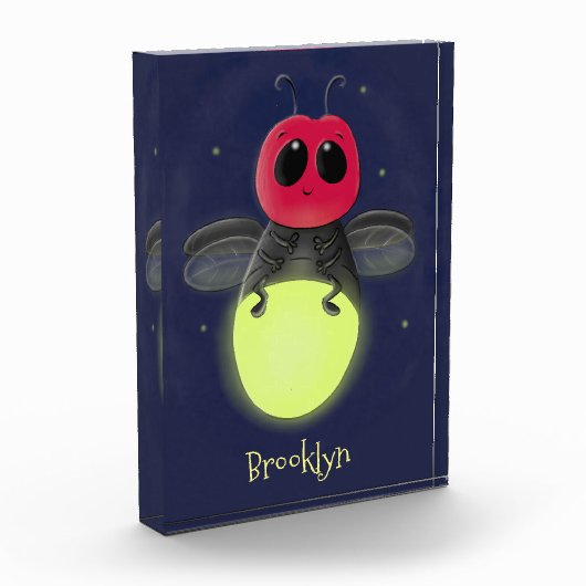 De correcte bliksemschicht insect de firefly illus fotoblokken (Links)