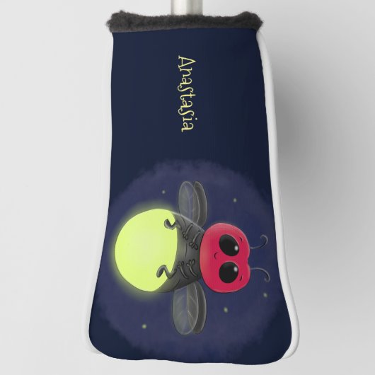 De correcte bliksemschicht insect de firefly illus golfheadcover (Draai 90)