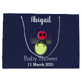 De correcte bliksemschicht insect de firefly illus groot cadeauzakje (Achterkant)