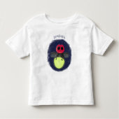 De correcte bliksemschicht insect de firefly illus kinder shirts (Voorkant)