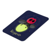 De correcte bliksemschicht insect de firefly illus magneet (Linkerzijde)