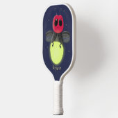 De correcte bliksemschicht insect de firefly illus pickleball paddle (Links)