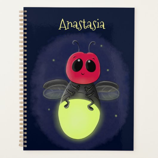 De correcte bliksemschicht insect de firefly illus planner (Voorkant)