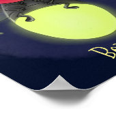 De correcte bliksemschicht insect de firefly illus poster (Hoek)