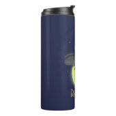 De correcte bliksemschicht insect de firefly illus thermosbeker (Gedraaid links)