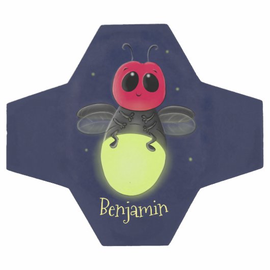 De correcte bliksemschicht insect de firefly illus voetbal (Enkel)