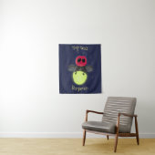 De correcte bliksemschicht insect de firefly illus wandkleed (In situ)