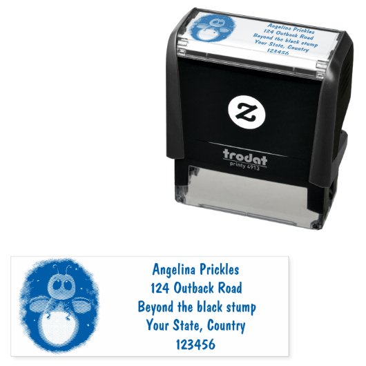 De correcte bliksemschicht insect de firefly illus zelfinktende stempel (In situ)