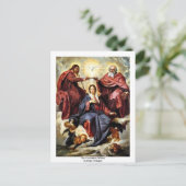 De corruptie van Mary door Diego Velázquez Briefkaart (Staand voorkant)