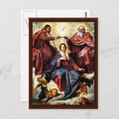 De corruptie van Mary door Diego Velázquez Briefkaart (Voorkant / Achterkant)