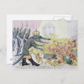 De Corsicaanse Krokodil Briefkaart (Voorkant / Achterkant)