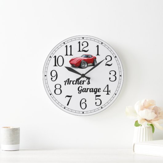 De Corvette Garage van Archer Grote Klok (Huis)