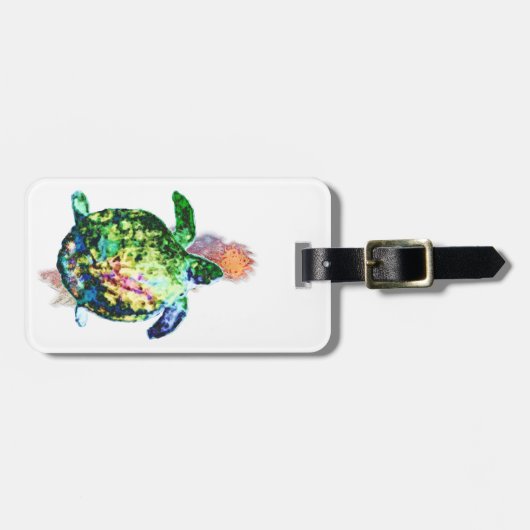 De Cosmic Color Bringer Bagagelabel (Voorkant horizontaal)