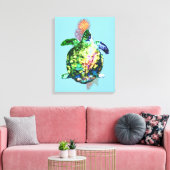 De Cosmic Color Bringer Canvas Afdruk (Insitu (Woonkamer))