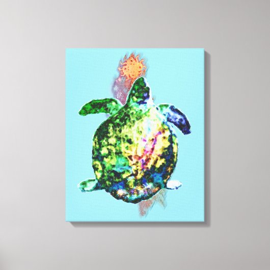 De Cosmic Color Bringer Canvas Afdruk (Voorkant)